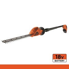 GTC1843L20-GB  Black+ Decker 43cm 18V 2.0Ah Cordless Pole Hedge Trimmer