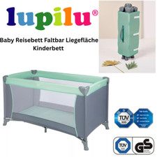LUPILU Baby Travel Cot Foldable Reclining Area Cot Folding Bed Toddler Bed NEW