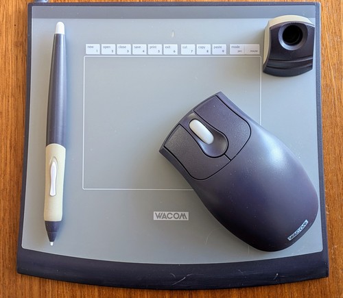 Wacom intuos tablet model - 2,