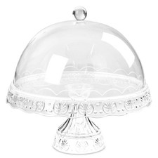 Cake Stand With Dome Cover clear cake stand with lid wedding functions cake set