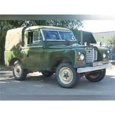 LAND ROVER SERIES 2 2A AND 3 SWB THREE QUARTER CANVAS HOOD IN KHAKI