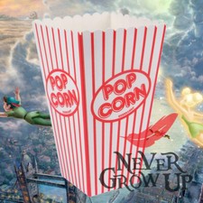 Popcorn Boxes Movie Hollywood Birthday Party Home Cinema Paper Bag Fun Retro Lot