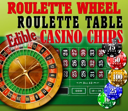 Roulette wheel table chips - roulette,