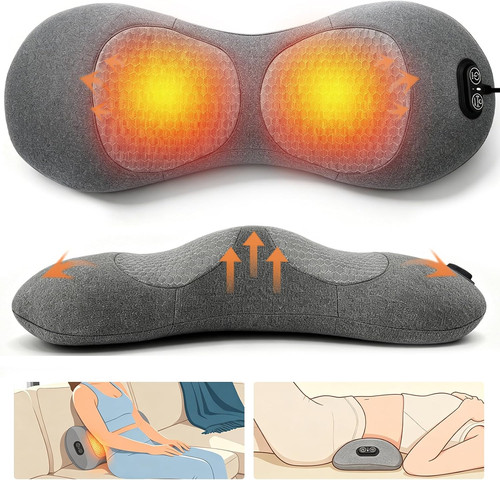 Back massager with heat - back,