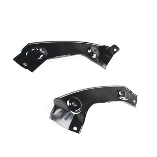 Black front bumper - front, headlight