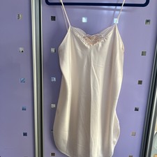 Vtg Satin-feel Silky Nightie