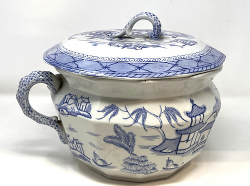 Antique chamber pot ashworth - antique,