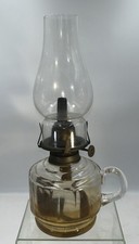 VINTAGE GLASS PARAFFIN OIL