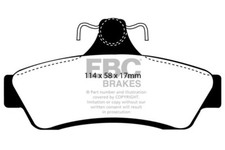EBC Ultimax Rear Brake Pad for