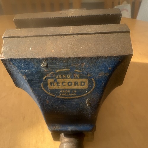 Record cast iron bench - record,