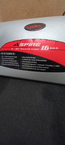 York fitness treadmill aspire - fitness,