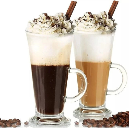 Latte coffee glasses - 2,