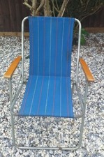 Vintage Retro striped  folding