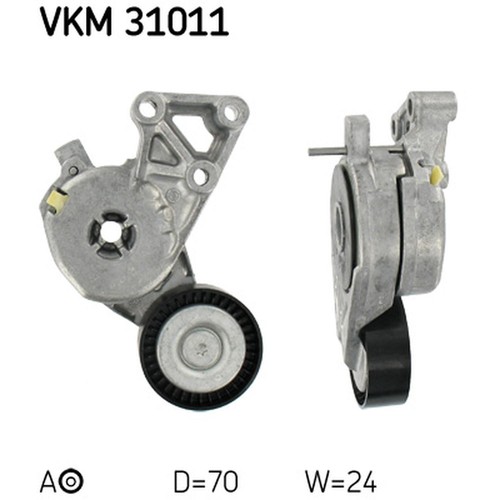 Tensioner lever ribbed belt - tensioner, v-ribbed