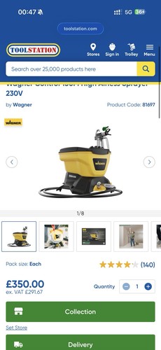 Wagner control 150 airless - wagner,
