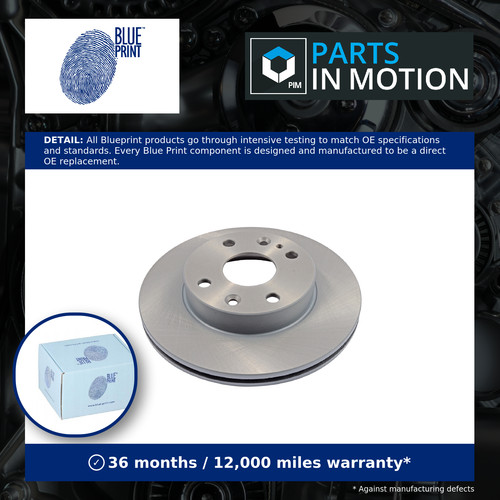 Brake discs pair vented - brake,
