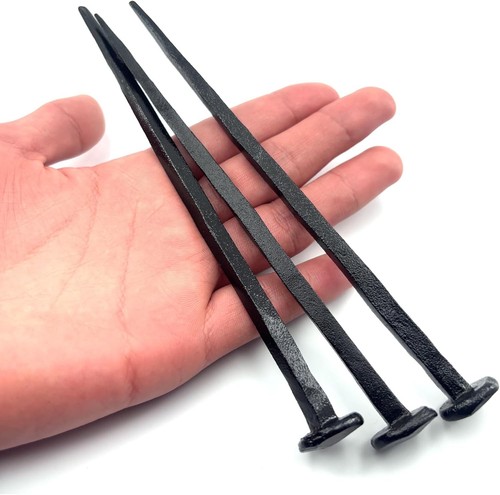Pcs hand forged nails - 3, nails,hand