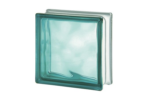 Wave turquoise soft shades - turquoise,
