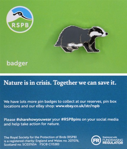Rspb pin badge - pin,