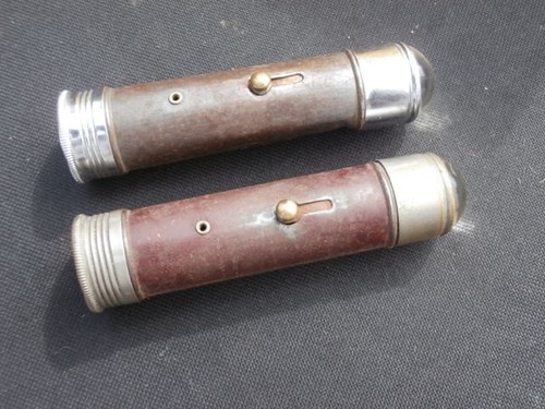 Vintage metal torches - vintage,