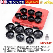 16Pcs Oil Filter Wrench Set
