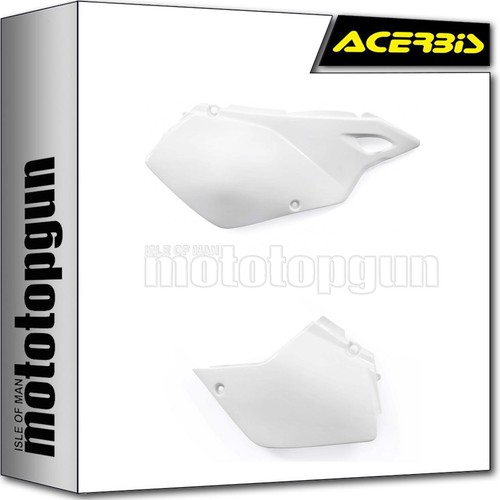 Acerbis side panels white - side,