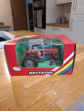 Britains Farm Toys Massey Ferguson 595 dual wheel tractor ( Boxed ) 