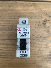 MEM MCB Type 3 32 Amp M9