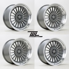 White Label 8670 18" Staggered Deep Dish Alloys fits BMW E39 E60 M5 Alpina 5x120