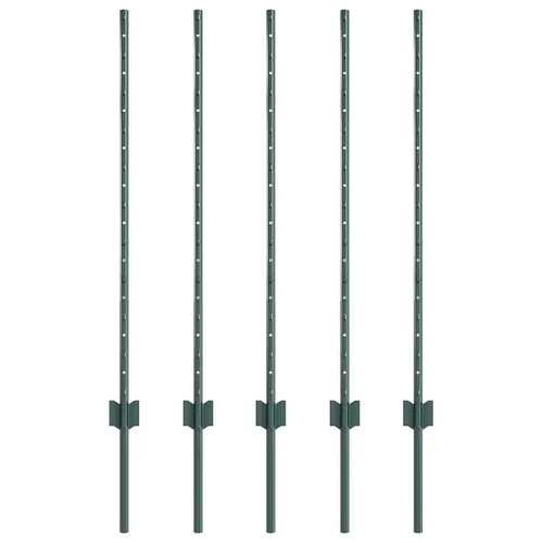 Embedded fence post - fence,