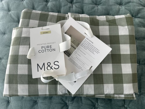 Marks spencer green - &, gingham