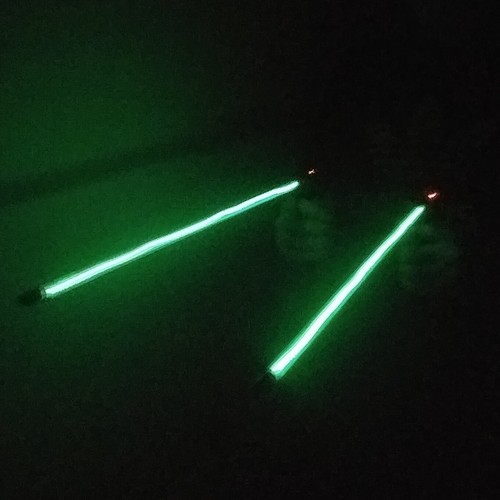 Electric led light dowsing - light, up