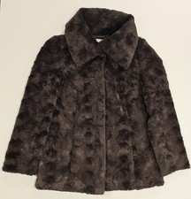 Beautiful Rocha John Rocha faux fur jacket size 12 dark mink colour