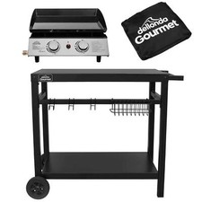 2 Burner BBQ Portable Gas