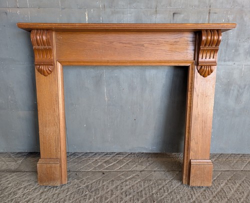 Reclaimed oak fire surround - reclaimed,