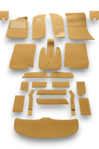 Carpet set rubber - , heel