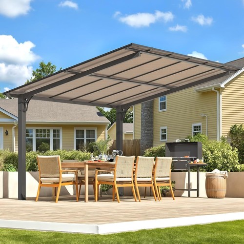 Hardtop lean gazebo - lean-to,