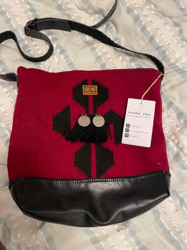 Tapestry kilim leather tote - kilim,