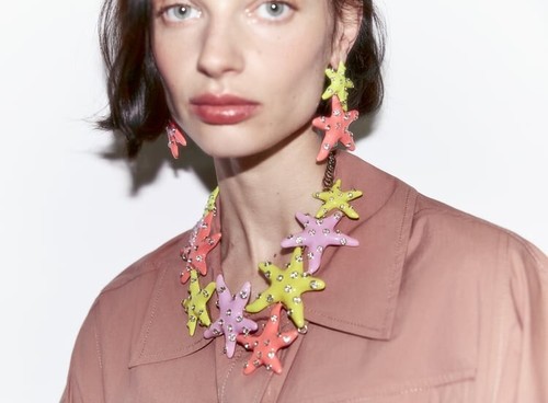 Bnwt starfish collar - collar, necklace