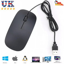 Wired USB Optical Mouse For Pc