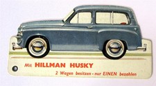 HILLMAN Husky Car Sales Brochure #2129/EX/GM/124/10 German Text