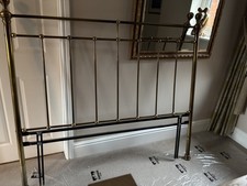 King Size Brass Head Board
