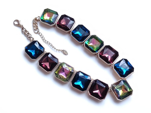 Zara necklace statement collar - necklace,