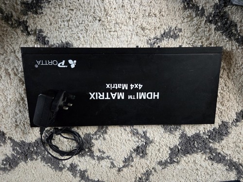 4x4 hdmi matrix - 4x4, used