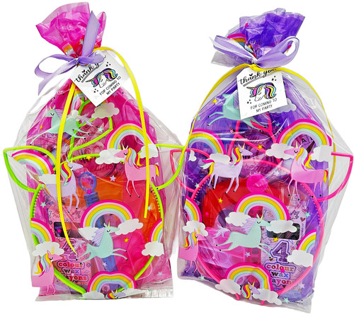 Girls unicorn pre filled party - unicorn, pre-filled