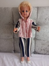 1960s Vintage Rosebud Doll Made In USA Hard Plastic