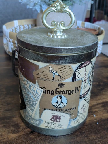 Vintage 1970s whisky label ice - vintage,