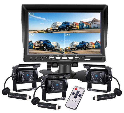 Quad split monitor 3x - split, monitor+3x