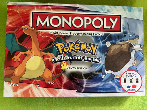 Monopoly board game pokemon - game,