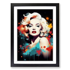 Marilyn Monroe Modern Framed